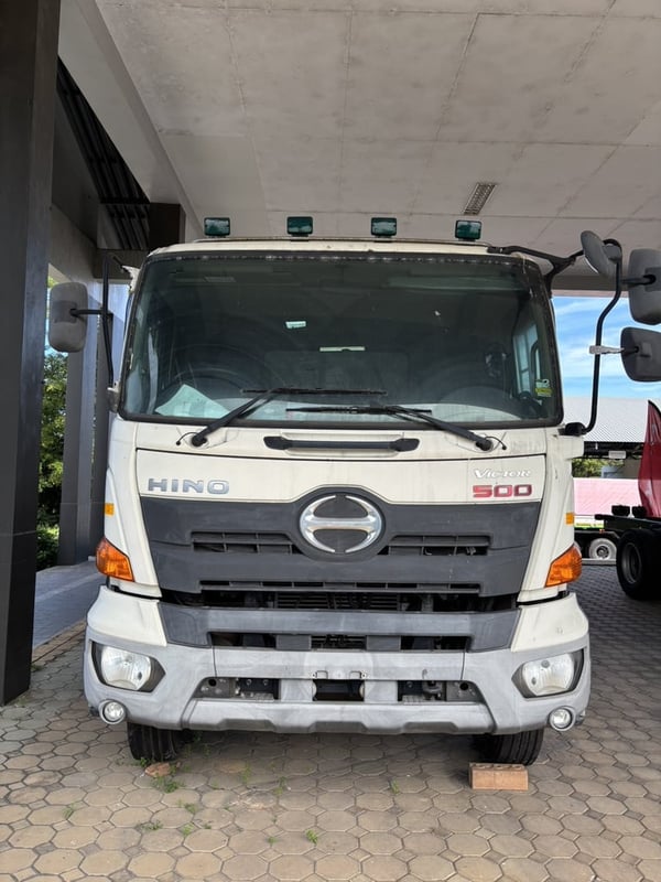 ขายรถโซว์ HINO FM1A 344 แรง กระบะดั้มสามมิตร สภาพใหม่ป้ายแดง