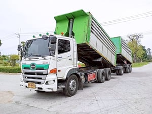 HINO Victor 500 344 แรง EURO 3 ทะเบียน 65-8843 พ่วง 65-8937