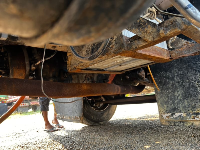 10ล้อ ตู้เย็น Rocky ISUZU FVM 195แรง ปี39 