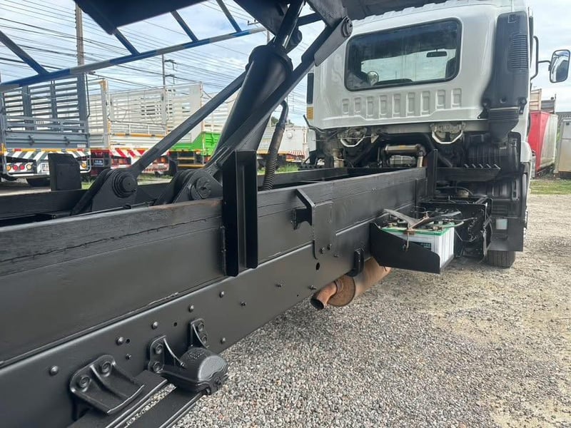 ISUZU FRR210แรง ปี58 ดัมพ์เกษตร 8ตัน ยาว 5.50เมตร 