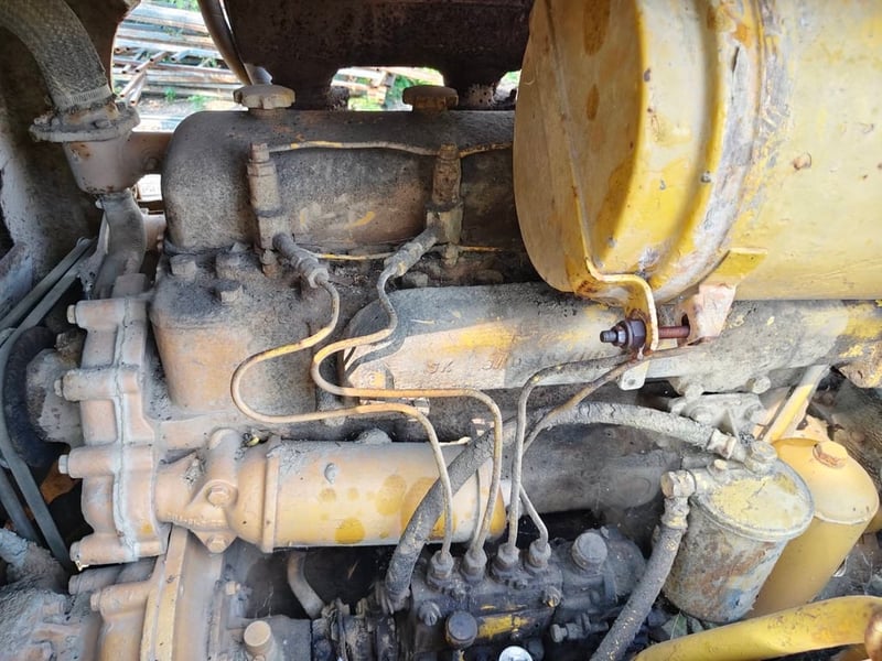 KOMATSU D50A รถดันดินรุ่นคลาสสิก KOMATSU D50A รถดันดินรุ่นคลาสสิก