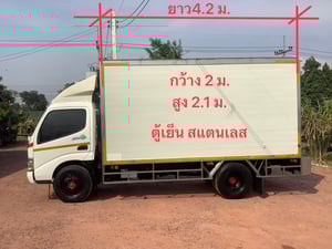 Hino 6 ล้อ ดูโท้ (คู้ทำความเย็น) 121แรง ยูโร2 ปี46 