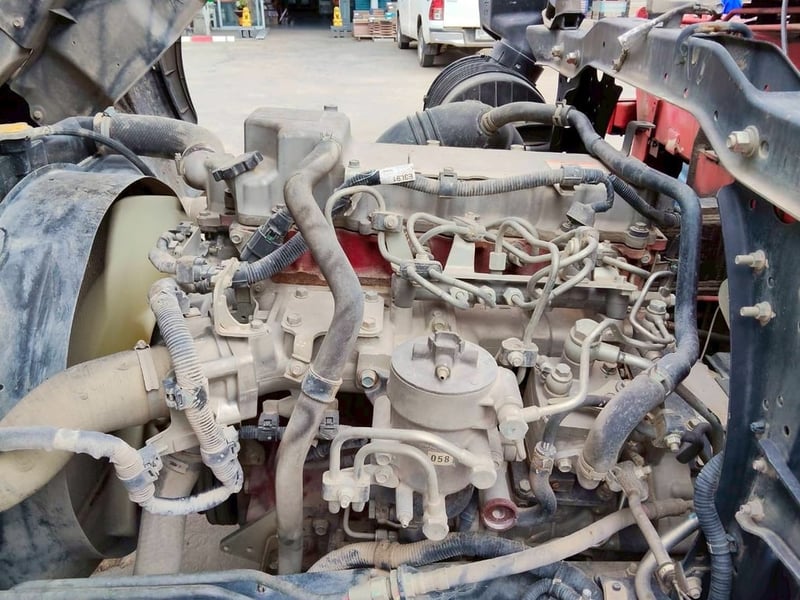 รถเครน HINO FC 155 ปี 63 กระบะดั้ม  ราคา 990,000 บาท 