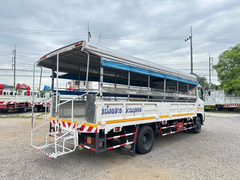 Hino mega 500 ปี57 รถสองแถว กระบะยาว 5.60เมตร 