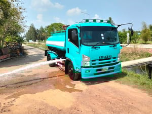 Isuzu FRR210 6 ล้อ ยูโร3 ปี52  รถน้ำ 6,000 ลิตร