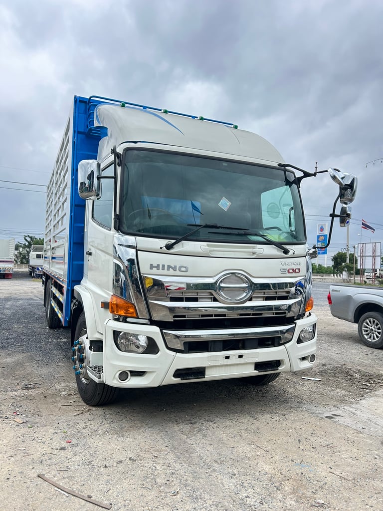 10ล้อHINO รุ่นFL8j เครือง260 กระบะบรรทุกยาว7.5ม. 10ล้อHINO รุ่นFL8j เครือง260 กระบะบรรทุกยาว7.5ม.