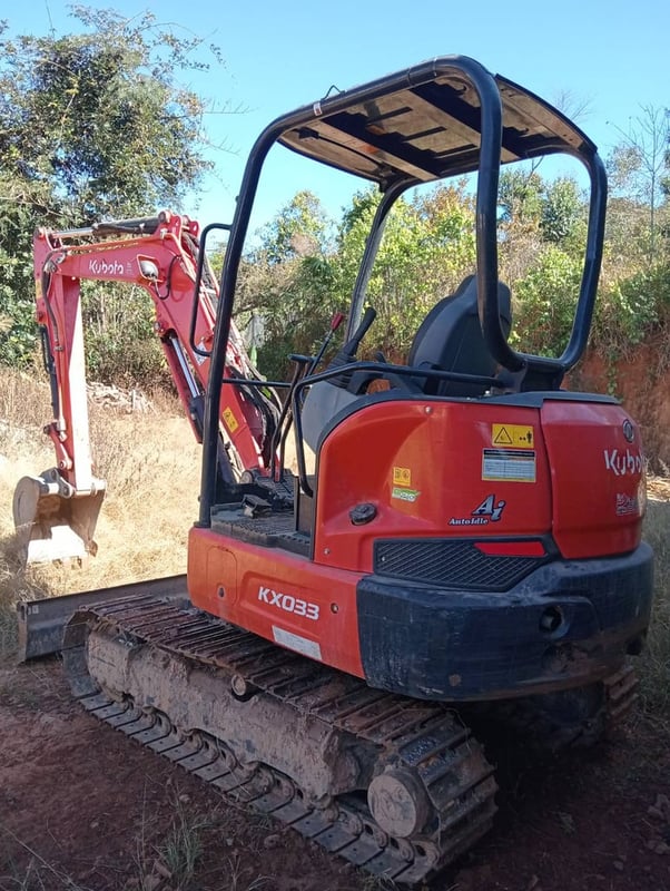 แบ็คโฮเล็ก Kubota Kx033 เจ้าของขายเอง 