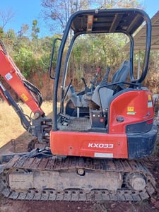 แบ็คโฮเล็ก Kubota Kx033 เจ้าของขายเอง 