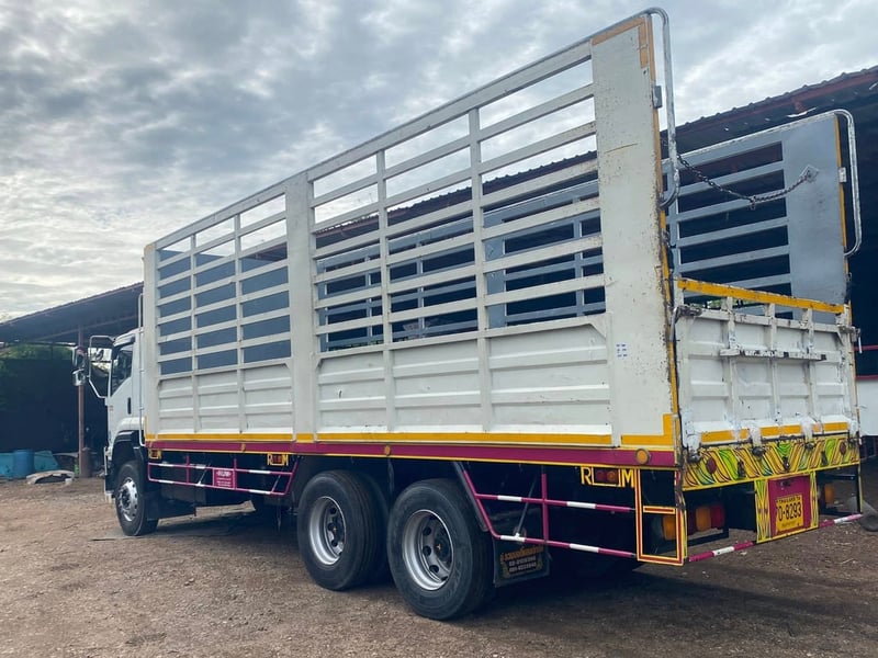 Isuzu FVM 240 เเรง  เพลาเดียว 7.8เมตรปี 61 ราคา 1,300,000 บาท 