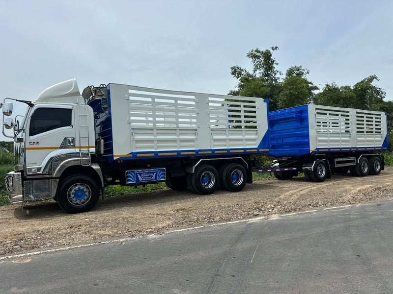 ISUZU 360 ปี 61 ดั้มเกษตรอู่ ซีทีทรัค สภาพพร้อมใช้ ยางดี ใส่ได้ 32 ตัน