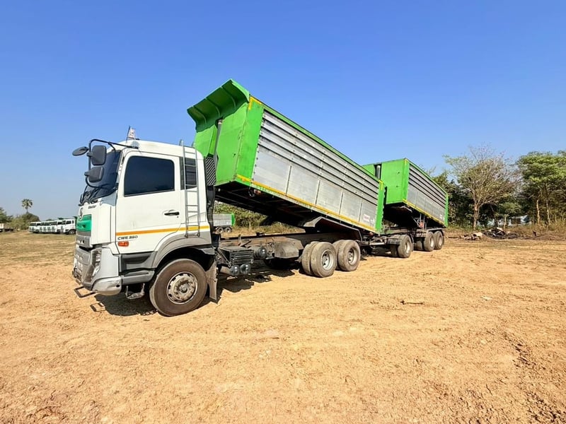 UD Truck CWE 390 ปี64 ทะเบียน AP81 - 67-3718 , 67-3719 กท