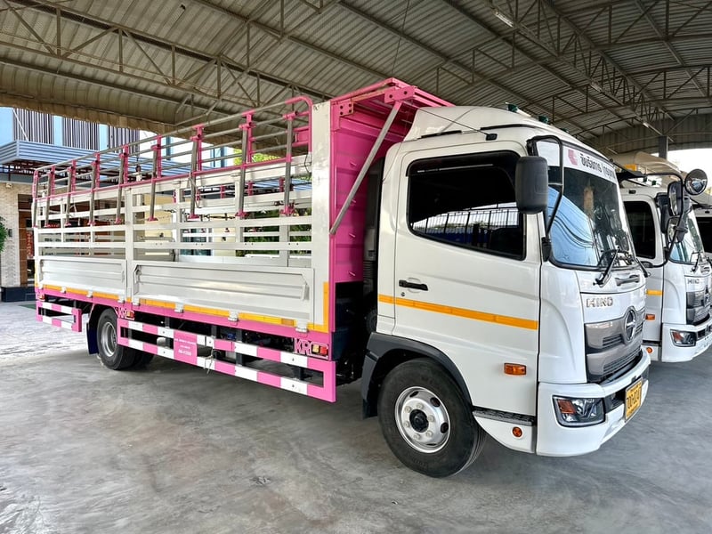  6ล้อ Hino Fc210 ปี67 ไมล์ 39,000km ยาว 6.6เมตร 