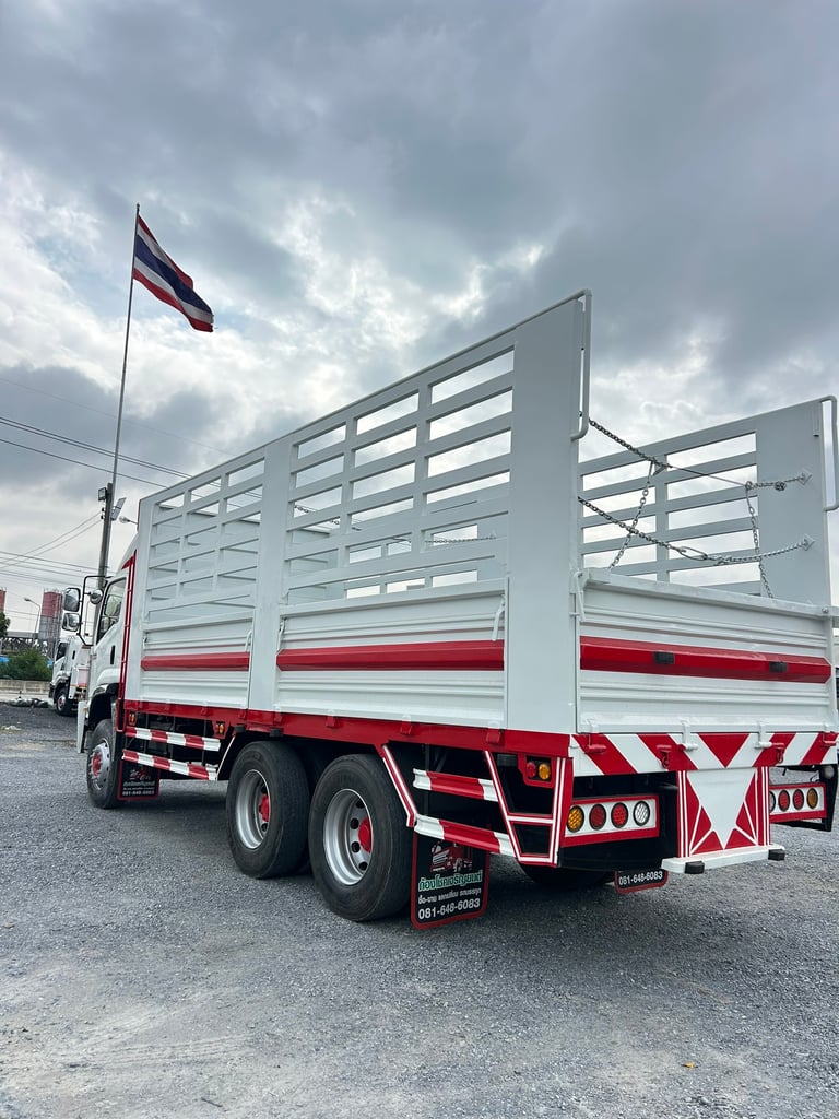 10ล้อ FVM300แรง ยาว6.5เมตร ปี60 