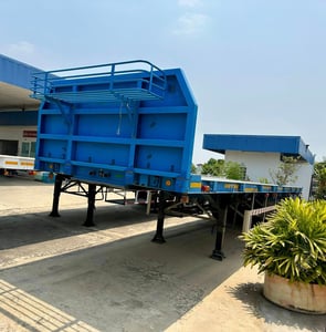 หางพ่วง Cimc 3เพลา ปี65 ยาว12.5เมตร หางหนัก 7ตัน มีตัวล้อคตู้พร้อม 