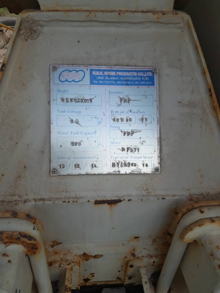 Hino เมกก้า 145 แรง ปี58 ไมล์ 6 พัน กม.   โม่3 คิว NSK
