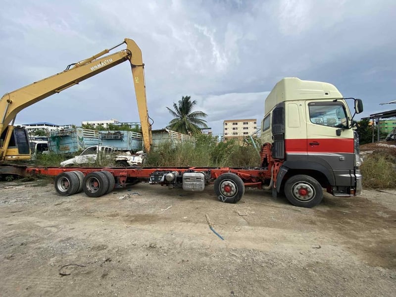 Hino Profia s700 เครื่อง E13C MT 7 Speed แท่นเตี้ย 12 ล้อ 