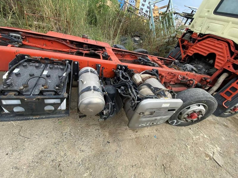 Hino Profia s700 เครื่อง E13C MT 7 Speed แท่นเตี้ย 12 ล้อ 