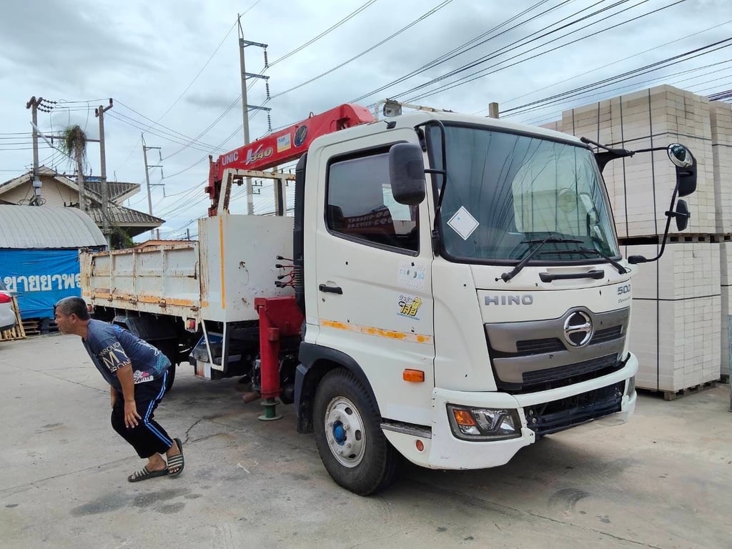 รถเครน HINO FC 155 ปี 63 กระบะดั้ม ราคา 990,000 บาท รถเครน HINO FC 155 ปี 63 กระบะดั้ม ราคา 990,000 บาท