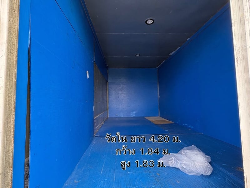 HINO XZU 136 ปี 53 ตู้2บาน 