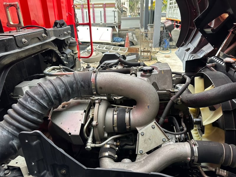 Hino Fg8j240แรง 6ล้อใหญ่ ปี66 กะบะคอกยาว 7.7เมตร