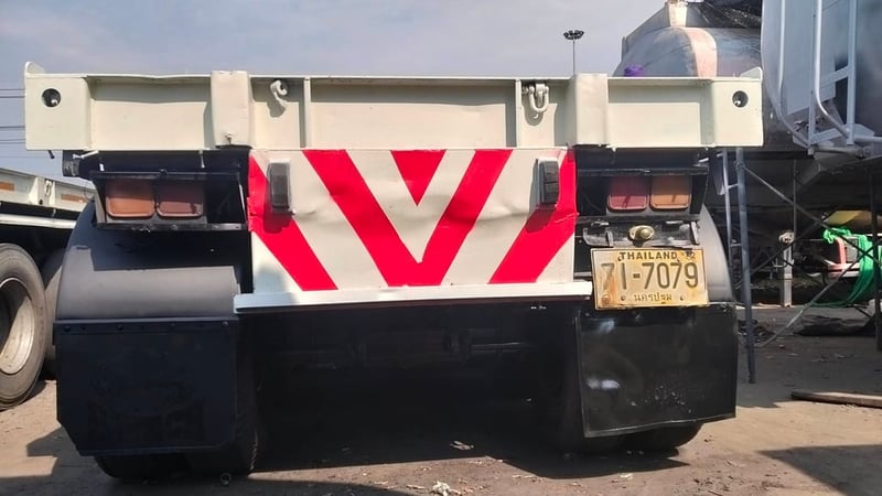 หางพื้นเรียบสามเพลา อาซีเค  ปี 2551 