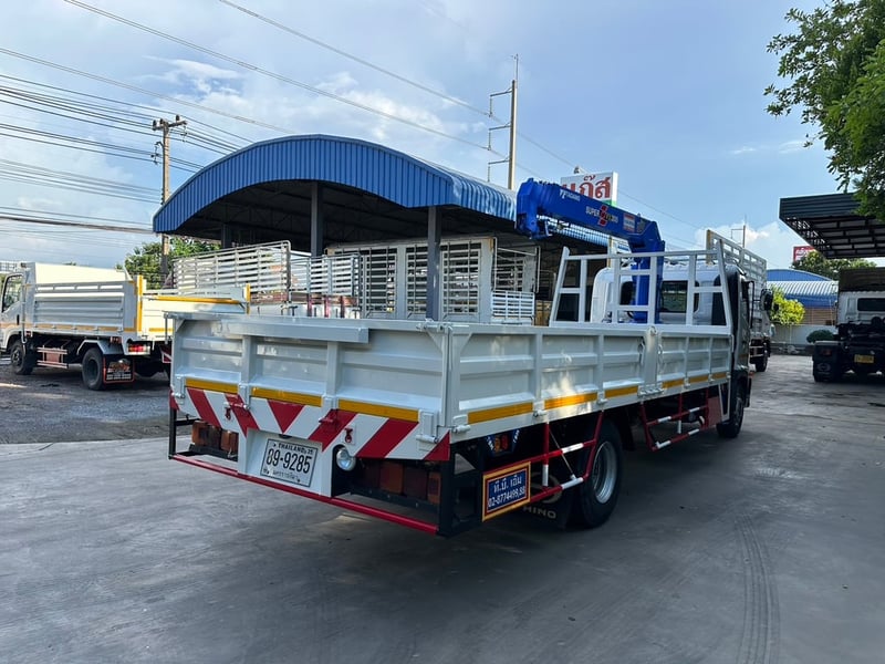 Hino 6ล้อ Fc9j210 ปี64 ติดเครน tadano 3ตัน4ปลอก 