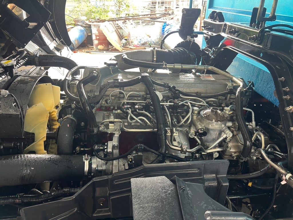 HINOรุ่นFL8jเครือง260 ปี60 กระบะยาว7.5เมตร