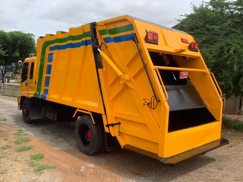 Isuzu6ล้อ เดก้า #รถขยะ 200แรง ยูโร2 ปี47 Isuzu6ล้อ เดก้า #รถขยะ 200แรง ยูโร2 ปี47