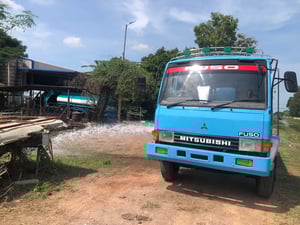 มิตซู 6 ล้อ FK458(195แรง)เบรคใหญ่ เพลาบุ๋ม ปี 49 ราคา 560,000 บาท