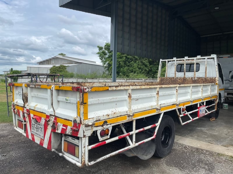 Isuzu NQR 150 แรงเทอร์โบ ปี 50 เพาเวอร์ แอร์เย็น ยาว 5.50 ม สีเดิมทั้งคัน 