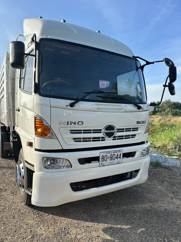 ฮีโน่ FM2P 380 พ่วงแม่+ลูก ปี 57 สามมิตรดั้ม แม่ 6.00  ลูก 6.5  สูง 1.60 ม.