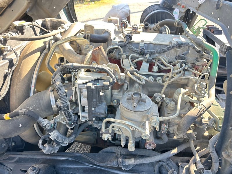 Hino mega 210 ปี64 ไมล์ 5x,xxx กระบะดั้มยาว 5เมตร