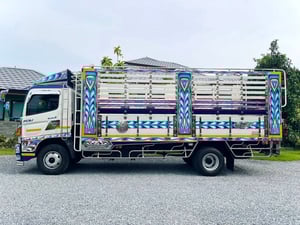 6 ล้อ HINO MEGA FC9JJ 210 แรง เทอร์โบ ปี 2561 ราคา 950,000 บาท