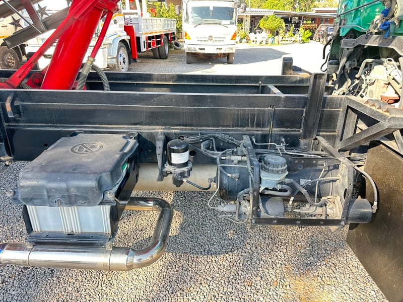 Hino mega 210 ปี64 ไมล์ 5x,xxx กระบะดั้มยาว 5เมตร