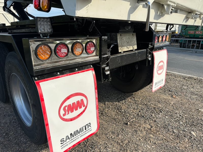 ฮีโน่ FM2P 380 พ่วงแม่+ลูก ปี 57 สามมิตรดั้ม แม่ 6.00  ลูก 6.5  สูง 1.60 ม.