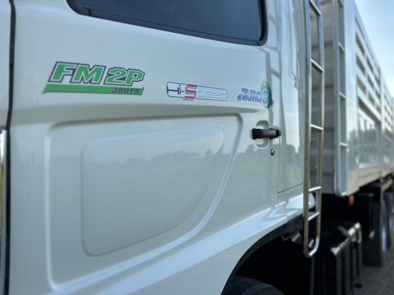 ฮีโน่ FM2P 380 พ่วงแม่+ลูก ปี 57 สามมิตรดั้ม แม่ 6.00  ลูก 6.5  สูง 1.60 ม.