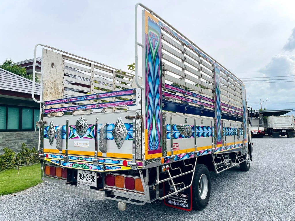 6 ล้อ HINO MEGA FC9JJ 210 แรง เทอร์โบ ปี 2561 ราคา 950,000 บาท