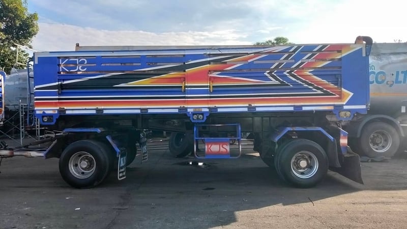 หกล้อดั้ม พ่วง แม่-ลูก FRR 210แรง ปี 2563