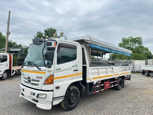Hino mega 500 ปี57 รถสองแถว กระบะยาว 5.60เมตร 