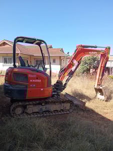 แบ็คโฮเล็ก Kubota Kx033 เจ้าของขายเอง 