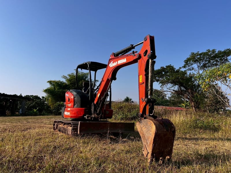 แบ็คโฮเล็ก KUBOTA 35U-6 เอกสารเล่มทะเบียนชุดโอนครบ แบ็คโฮเล็ก KUBOTA 35U-6 เอกสารเล่มทะเบียนชุดโอนครบ