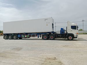 หัวลากHino344+หาง ปี 66 ไม่รวมเครื่องเจนกับตู้ 