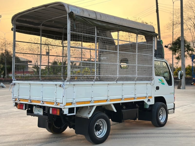 𝐈𝐒𝐔𝐙𝐔 𝐍𝐊𝐑 หัวการ์ตูน - 4ล้อ กระบะพร้อมคอกเหล็ก ยาว 3.10ม