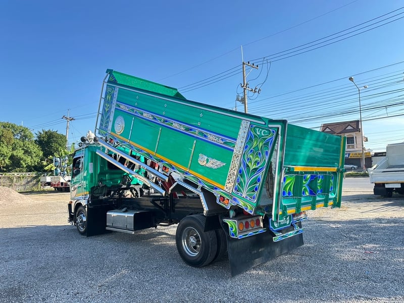 Hino mega 210 ปี64 ไมล์ 5x,xxx กระบะดั้มยาว 5เมตร