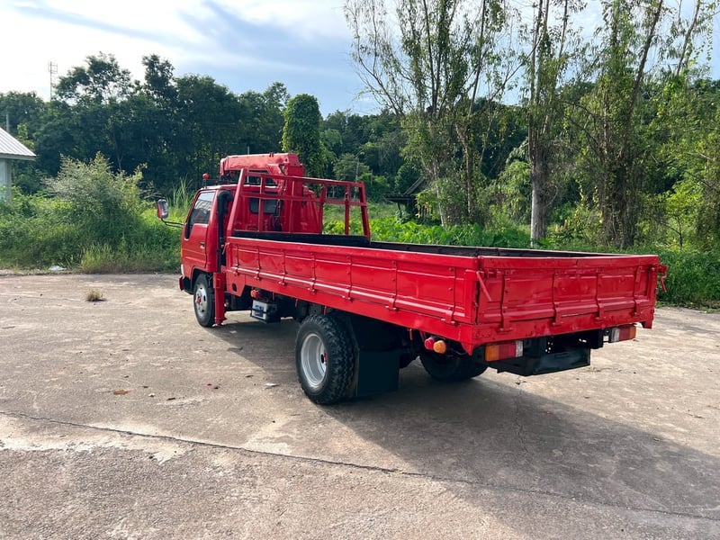 TOYOTA DYNA เครื่อง 14B  ติดเครน TADANO 2.5 ตัน  3 ปลอก 