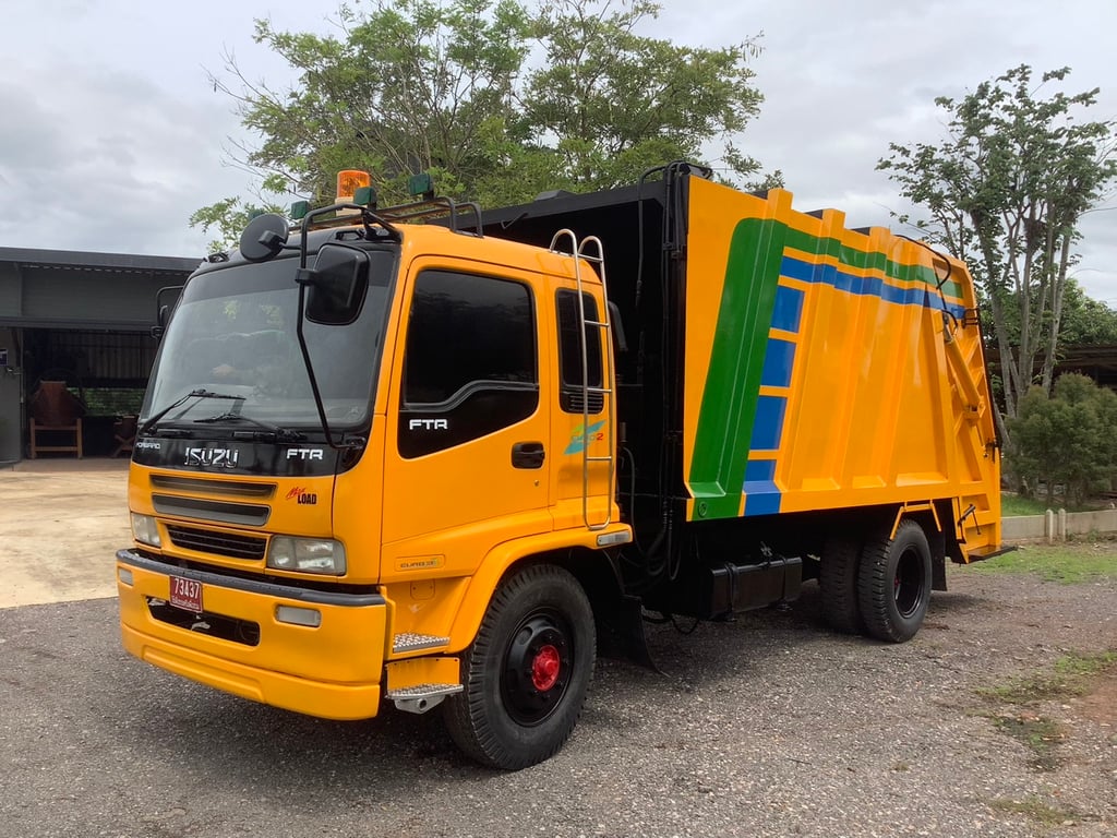 Isuzu6ล้อ เดก้า #รถขยะ 200แรง ยูโร2 ปี47 
