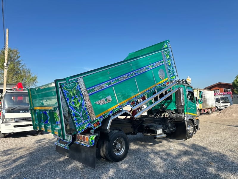 Hino mega 210 ปี64 ไมล์ 5x,xxx กระบะดั้มยาว 5เมตร