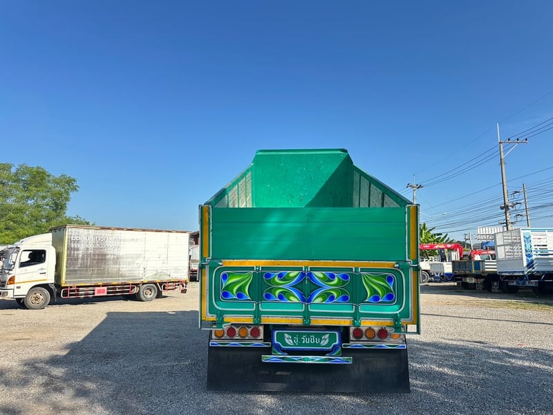 Hino mega 210 ปี64 ไมล์ 5x,xxx กระบะดั้มยาว 5เมตร