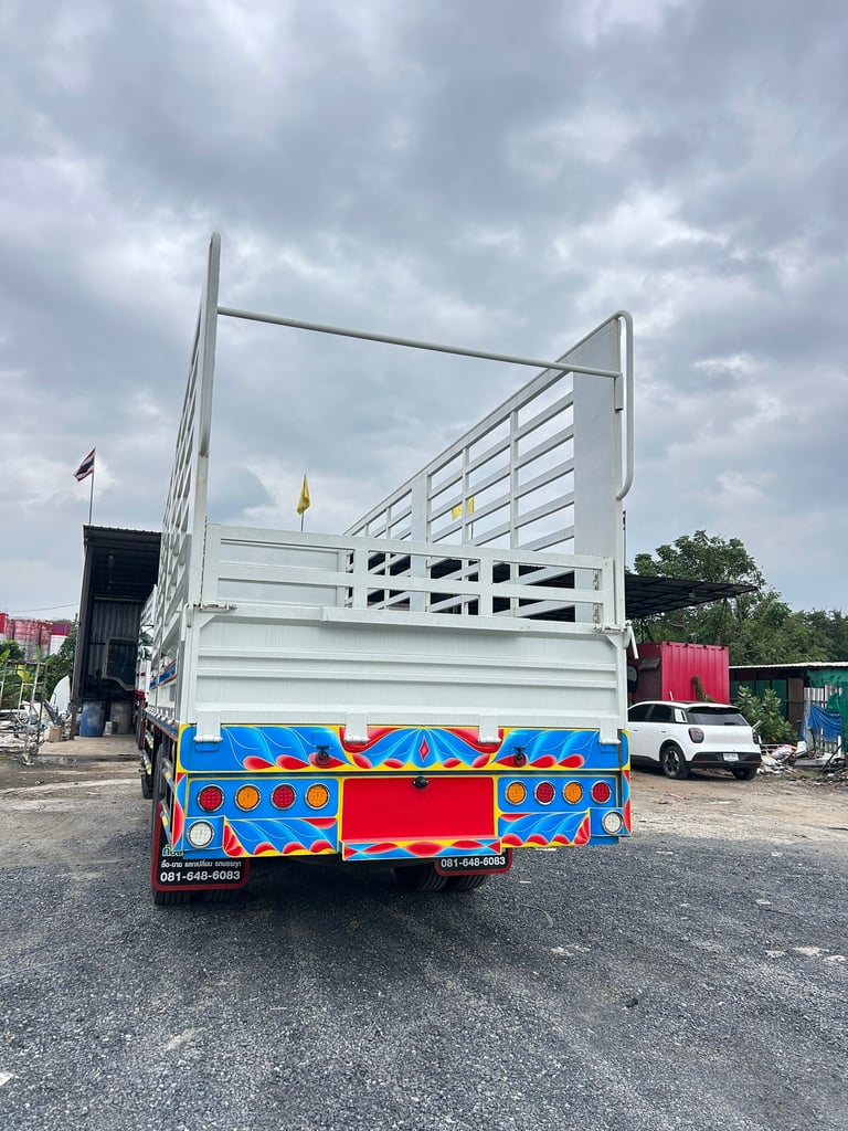 10ล้อHINO รุ่นFL8j เครือง260 กระบะบรรทุกยาว7.5ม. 10ล้อHINO รุ่นFL8j เครือง260 กระบะบรรทุกยาว7.5ม.