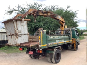 มิตซู 6 ล้อดั้ม 130 แรง กระเช้า ยูโร2 ปี 45  ราคา 290,000 บาทบาท 